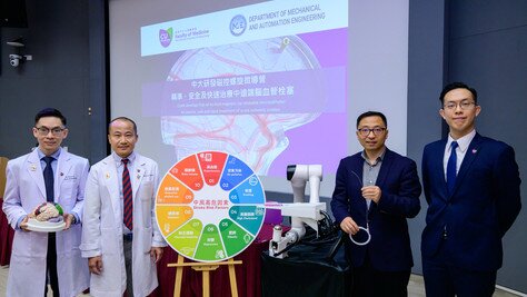 中大研發磁控螺旋微導管助精準、安全及快速治療中遠端腦血管栓塞