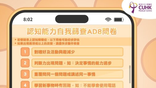 認知能力自我篩查