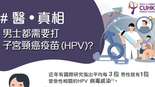 男士都需要打子宮頸癌疫苗 (HPV)？