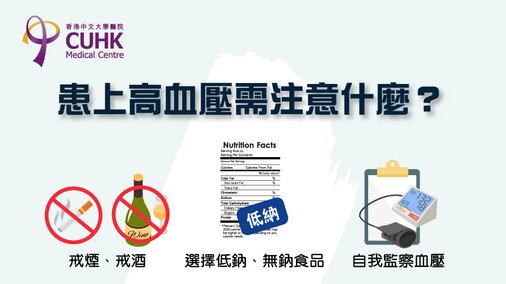 如患上高血壓需注意什麼 (Only available in Chinese)