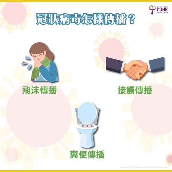 冠狀病毒怎樣傳播？