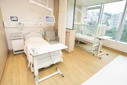 Image of CUHK Medical Centre Paediatric Ward4-bed RoomEnvironment 中大醫院 兒科病房四人房相片
