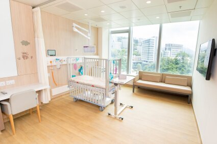 Image of CUHK Medical Centre Paediatric Ward1-bed RoomEnvironment 中大醫院 兒科病房單人房相片
