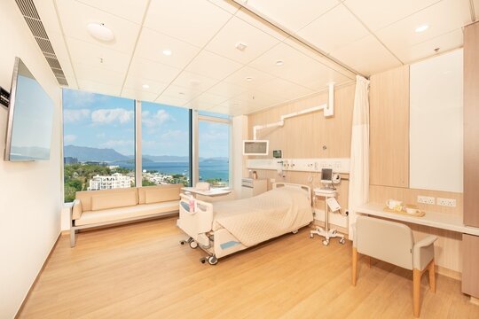 Image of CUHK Medical Centre Inpatient Ward Private Room (1A ) Environment 中大醫院 病房私家房 (1A) 相片
