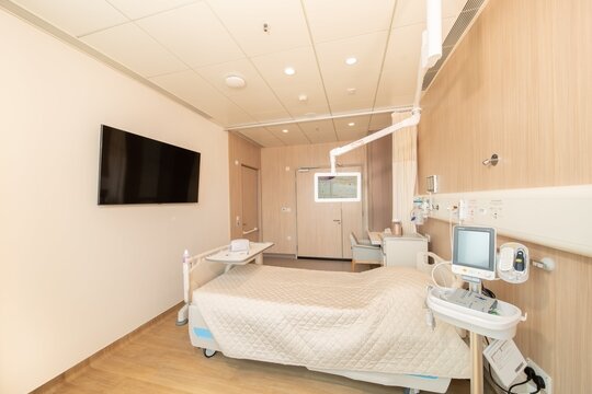 Image of CUHK Medical Centre Inpatient Ward Private Room (1B) Environment 中大醫院 病房私家房 (1B) 相片
