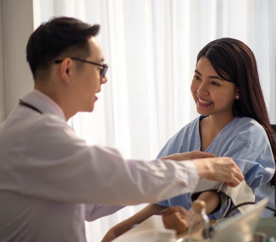 Young woman looking into the distance